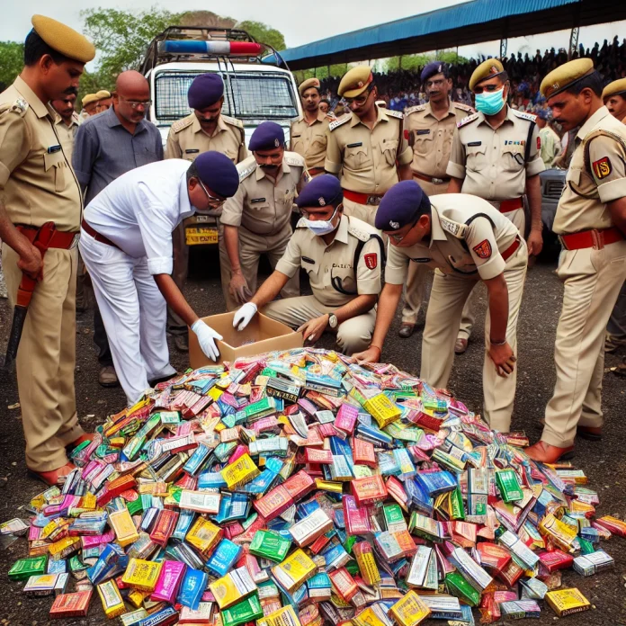 Gutkha Seized in Ambajogai